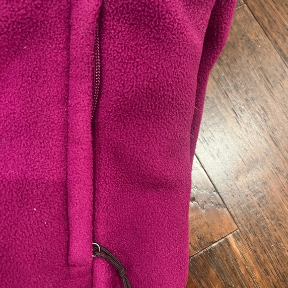 The North Face Fleece Puffer Jacket Women’s M Never Denali Pink 550 Goose Down - Picture 11 of 12